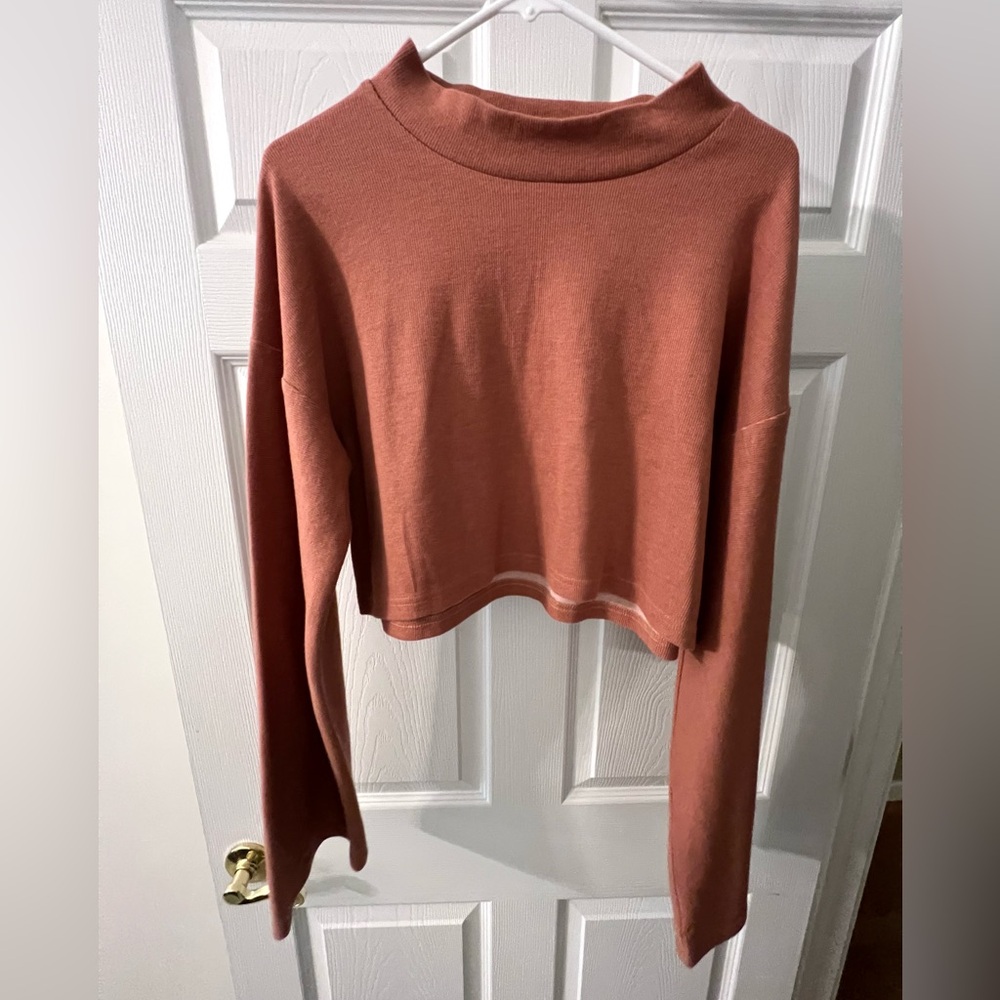 Bell sleeve sweater top